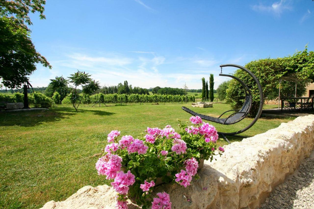 Bleu Raisin Bed & Breakfast Les Salles-de-Castillon Eksteriør bilde